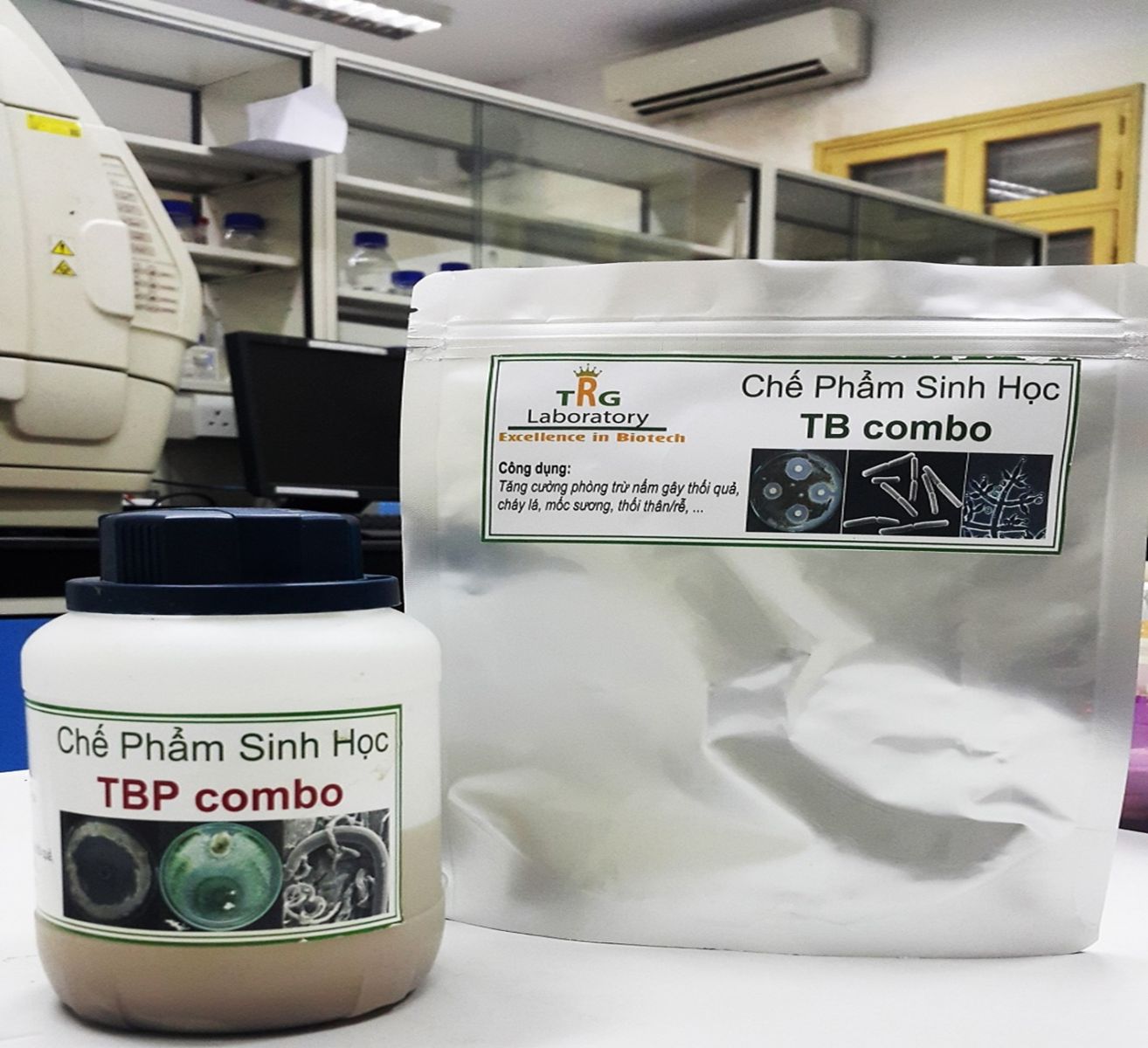 Công nghệ sản xuất chế phẩm vi sinh TBP-Combo phòng trừ vi nấm và tuyến trùng gây hại cây trồng.